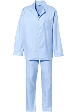 Pyjamas-Zimmerli Sea Island WovenPyjama longues - blue