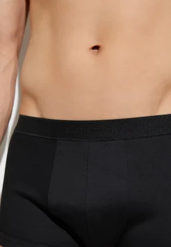 Sea Island|Caleçons Et Boxer Briefs-Zimmerli Sea IslandBoxer Trunk - black