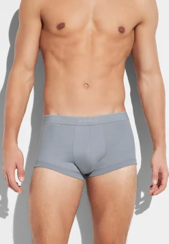 Sea Island|Caleçons Et Boxer Briefs-Zimmerli Sea IslandBoxer Trunk - smoky blue