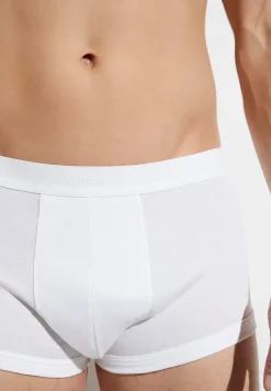 Sea Island|Caleçons Et Boxer Briefs-Zimmerli Sea IslandBoxer Trunk - white