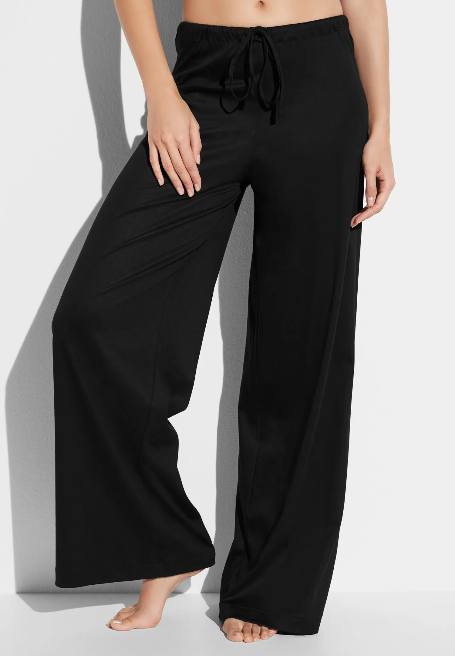 Sea Island|Pantalons-Zimmerli Sea IslandPantalon - black