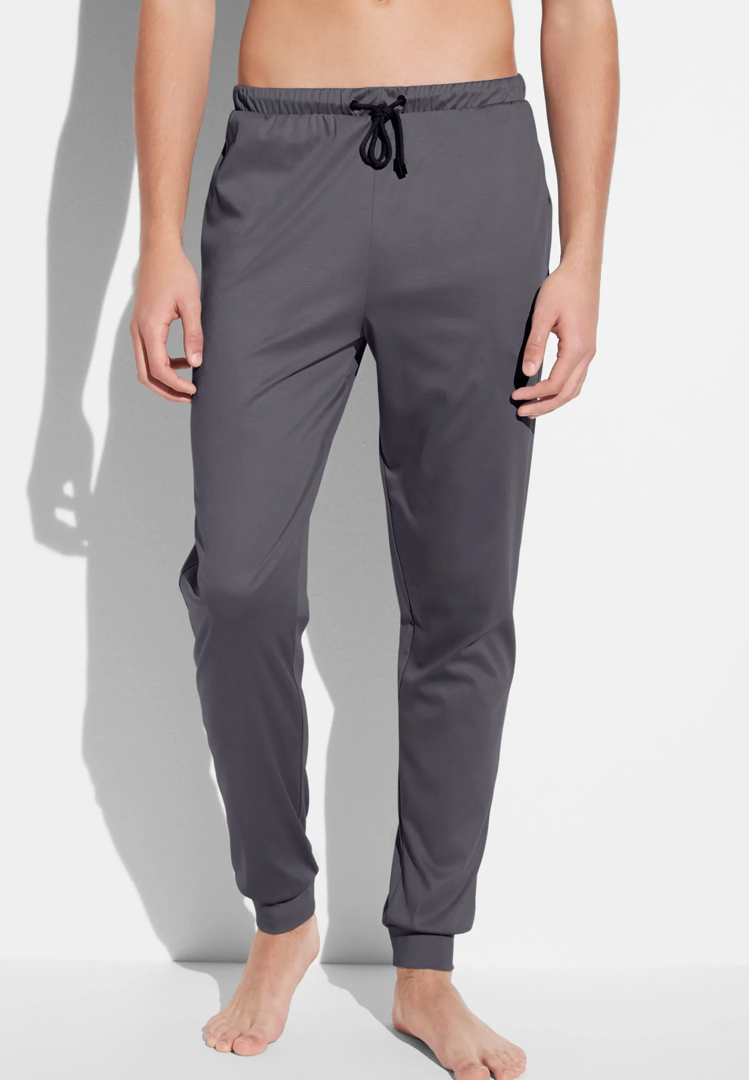 Sea Island|Pantalons-Zimmerli Sea IslandPantalon - dark grey
