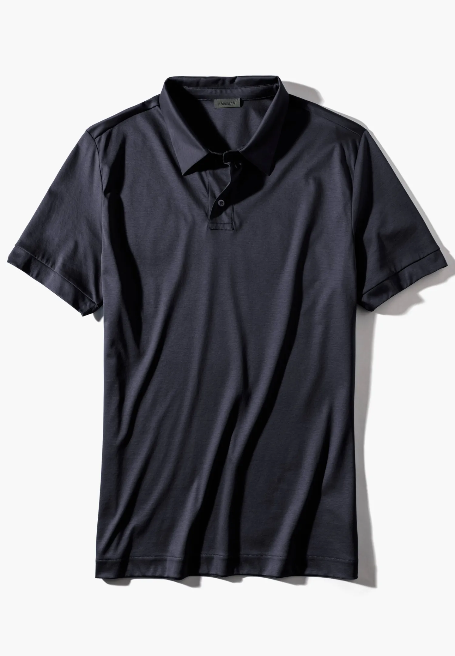 Sea Island|Polos-Zimmerli Sea IslandPolo à manches courtes - navy