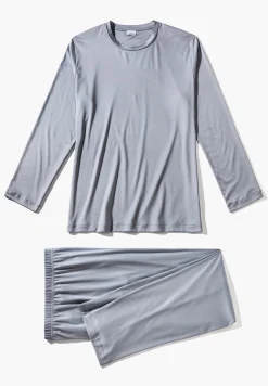 Sea Island|Pyjamas-Zimmerli Sea IslandPyjama longues - smoky blue