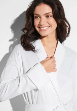 Sea Island|Peignoirs-Zimmerli Sea IslandRobe de chambre courte - white
