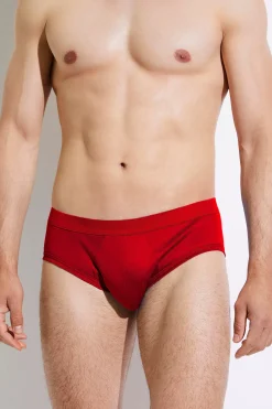 Sea Island|Slips-Zimmerli Sea IslandSlip - rouge