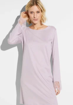 Sea Island|T-Shirts À Manches Longues-Zimmerli Sea IslandTee-shirt de nuit manches longues - lilac