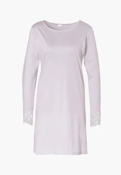 Sea Island|T-Shirts À Manches Longues-Zimmerli Sea IslandTee-shirt de nuit manches longues - lilac