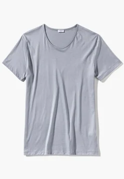 Sea Island|T-Shirts-Zimmerli Sea IslandT-Shirt à manches courtes - smoky blue