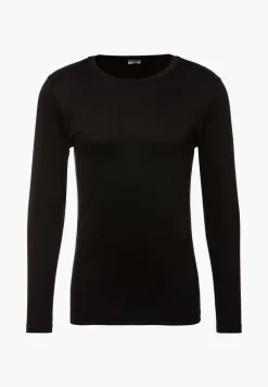 Sea Island|T-Shirts Manches Longues-Zimmerli Sea IslandT-Shirt à manches longues - black