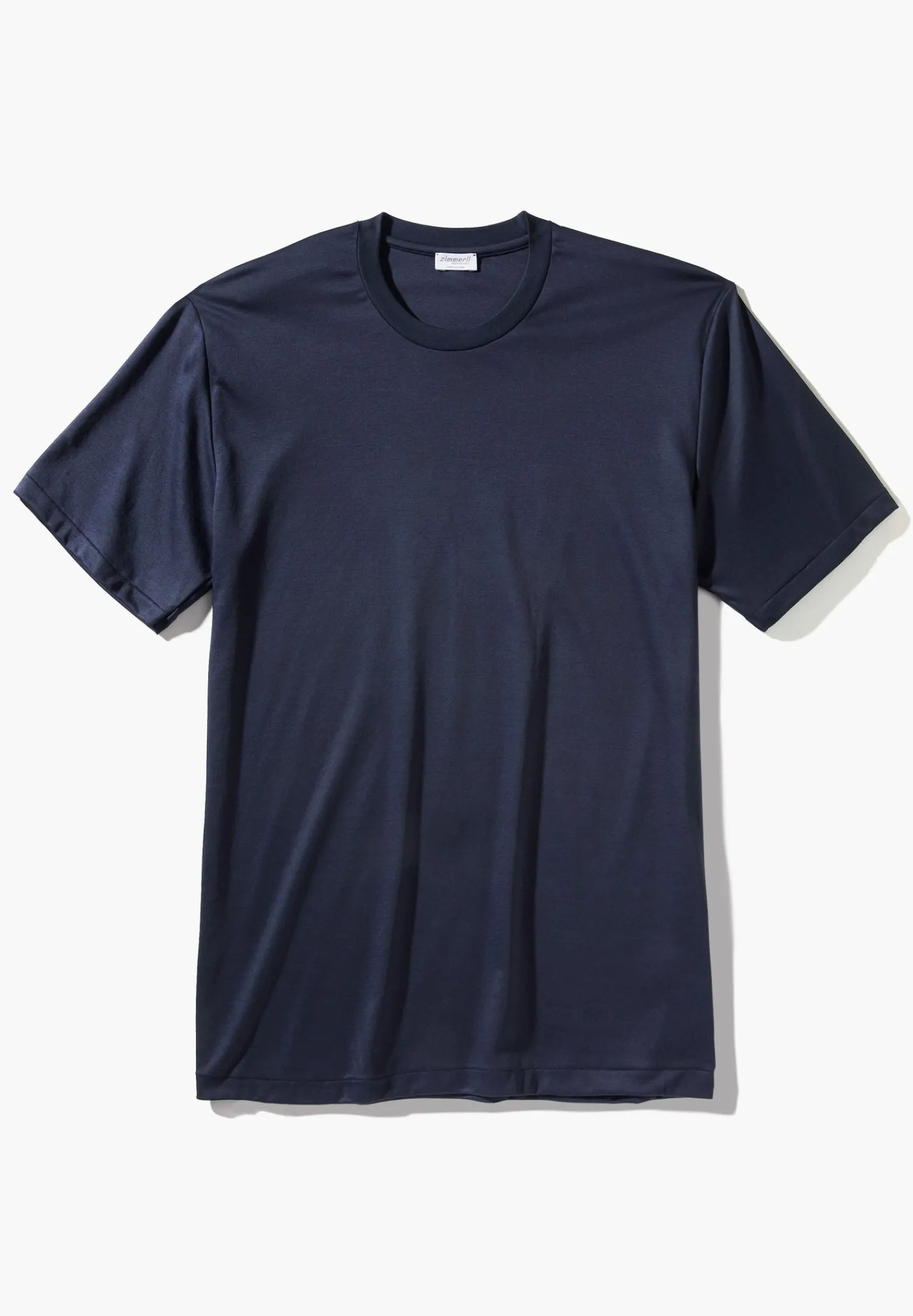 Sea Island|T-Shirts-Zimmerli Sea IslandT-Shirt à manches courtes, col rond - navy