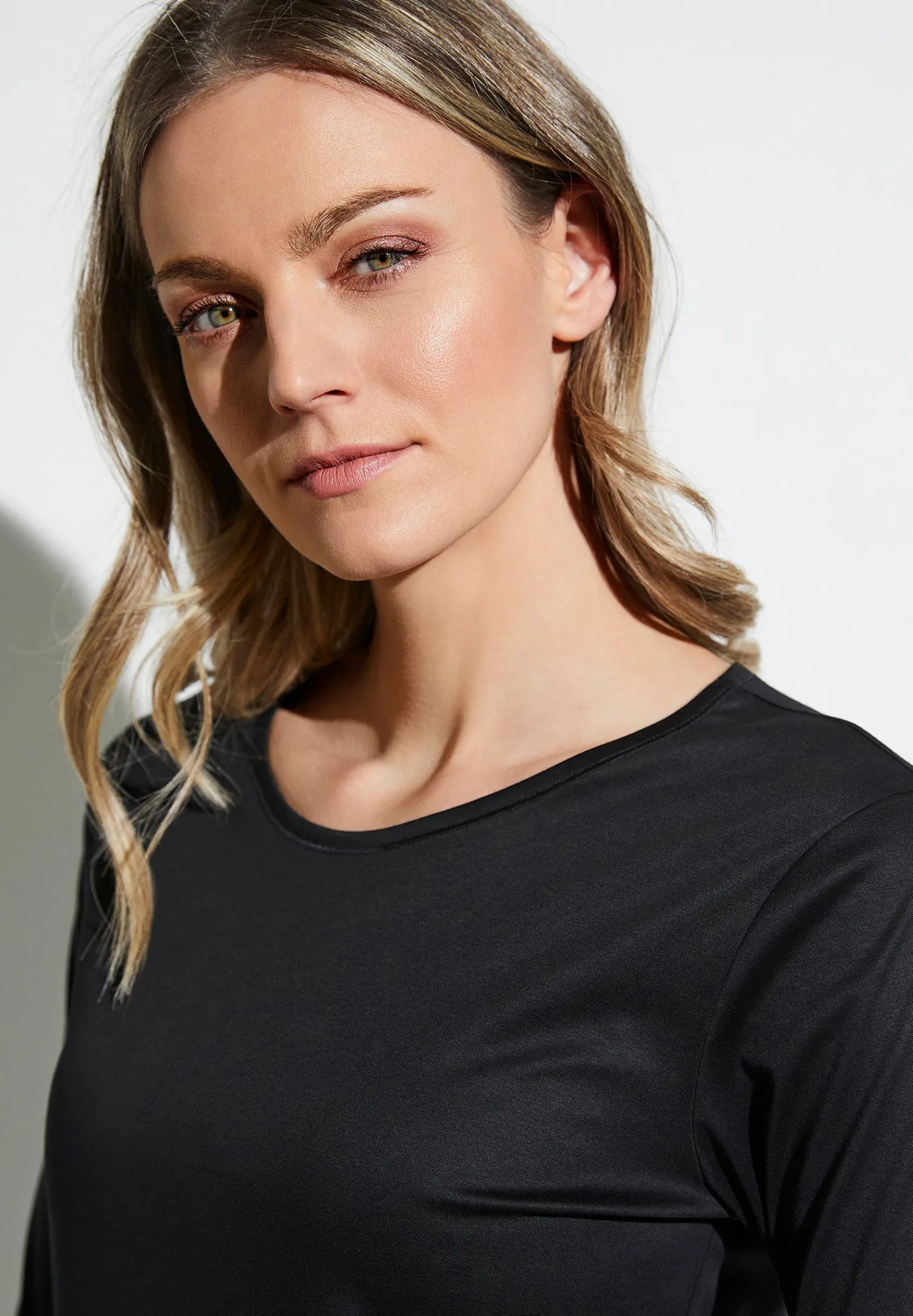 Sea Island|T-Shirts À Manches Longues-Zimmerli Sea IslandT-Shirt à manches longues - black