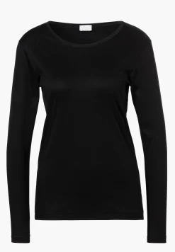 Sea Island|T-Shirts À Manches Longues-Zimmerli Sea IslandT-Shirt à manches longues - black