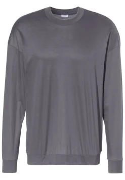 Sea Island|T-Shirts Manches Longues-Zimmerli Sea IslandT-Shirt à manches longues - dark grey