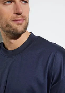 Sea Island|T-Shirts-Zimmerli Sea IslandT-Shirt à manches courtes - navy