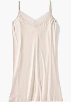 Chemises De Nuit-Zimmerli Silk DreamsChemise de nuit bretelles spaghetti - vanilla
