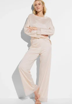Pyjamas-Zimmerli Silk DreamsPyjama longues - vanilla