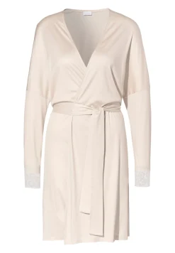 Peignoirs-Zimmerli Silk DreamsRobe de chambre courte - vanilla