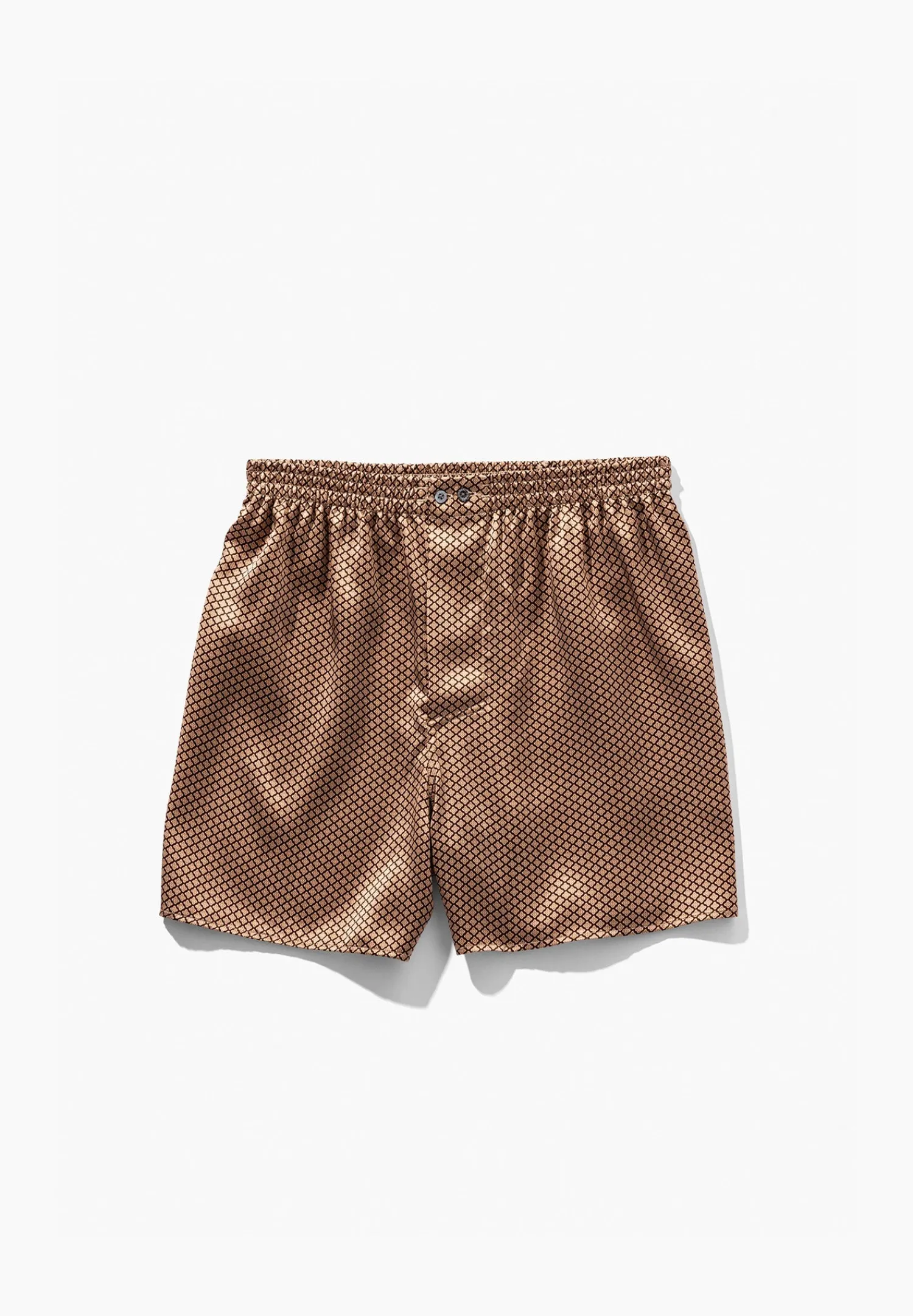 Silk Nightwear|Boxershorts-Zimmerli Silk NightwearBoxer Shorts - fantasy gold