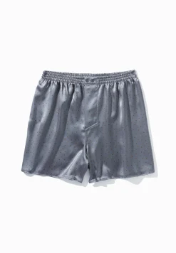 Silk Nightwear|Boxershorts-Zimmerli Silk NightwearBoxer Shorts - brown dots