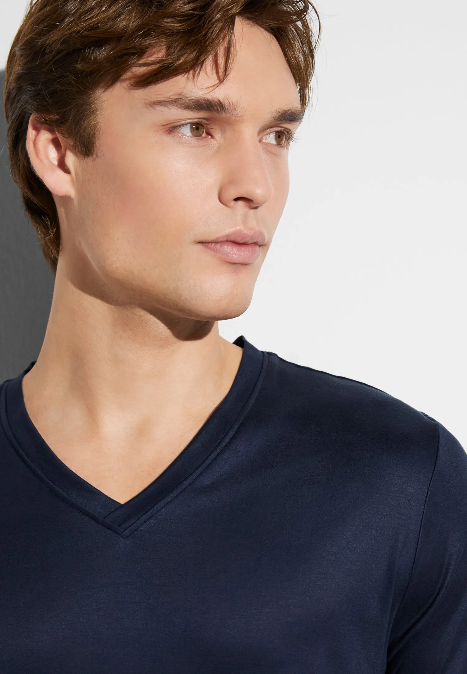 Pyjamas-Zimmerli Sustainable LuxuryPyjama court - twilight blue