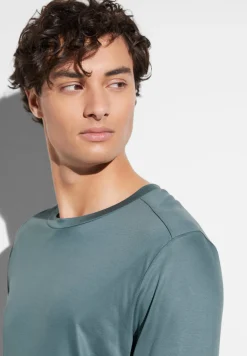 T-Shirts Manches Longues|T-Shirts-Zimmerli Sustainable LuxuryT-Shirt à manches longues - jade