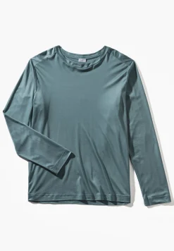 T-Shirts Manches Longues|T-Shirts-Zimmerli Sustainable LuxuryT-Shirt à manches longues - jade