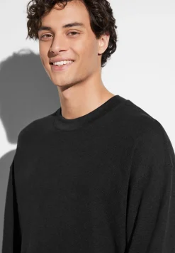 Pulls-Zimmerli Winter LoungePull-over - nearly black