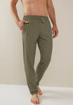 Pantalons|Pantalons-Zimmerli Winter LuxuryPantalon - olive