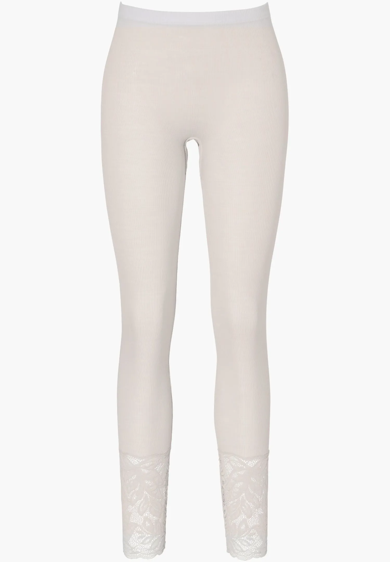 Wool & Silk|Leggings-Zimmerli Wool & SilkLeggings - dove