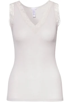 Wool & Silk|Tops-Zimmerli Wool & SilkTop - dove