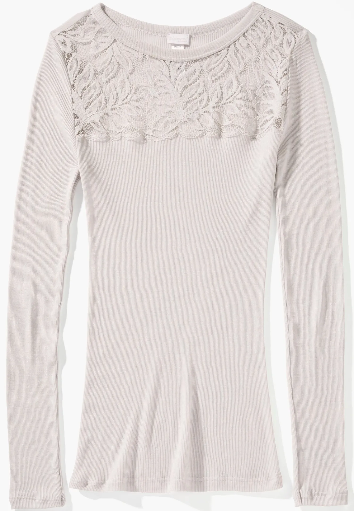 Wool & Silk|T-Shirts À Manches Longues-Zimmerli Wool & SilkT-Shirt à manches longues - dove