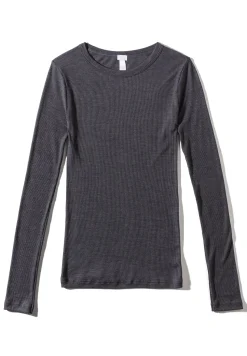 Wool & Silk|T-Shirts À Manches Longues-Zimmerli Wool & SilkT-Shirt à manches longues - anthrazit