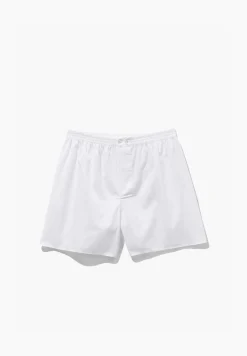 Woven Nightwear|Boxershorts-Zimmerli Woven NightwearBoxer Shorts - white