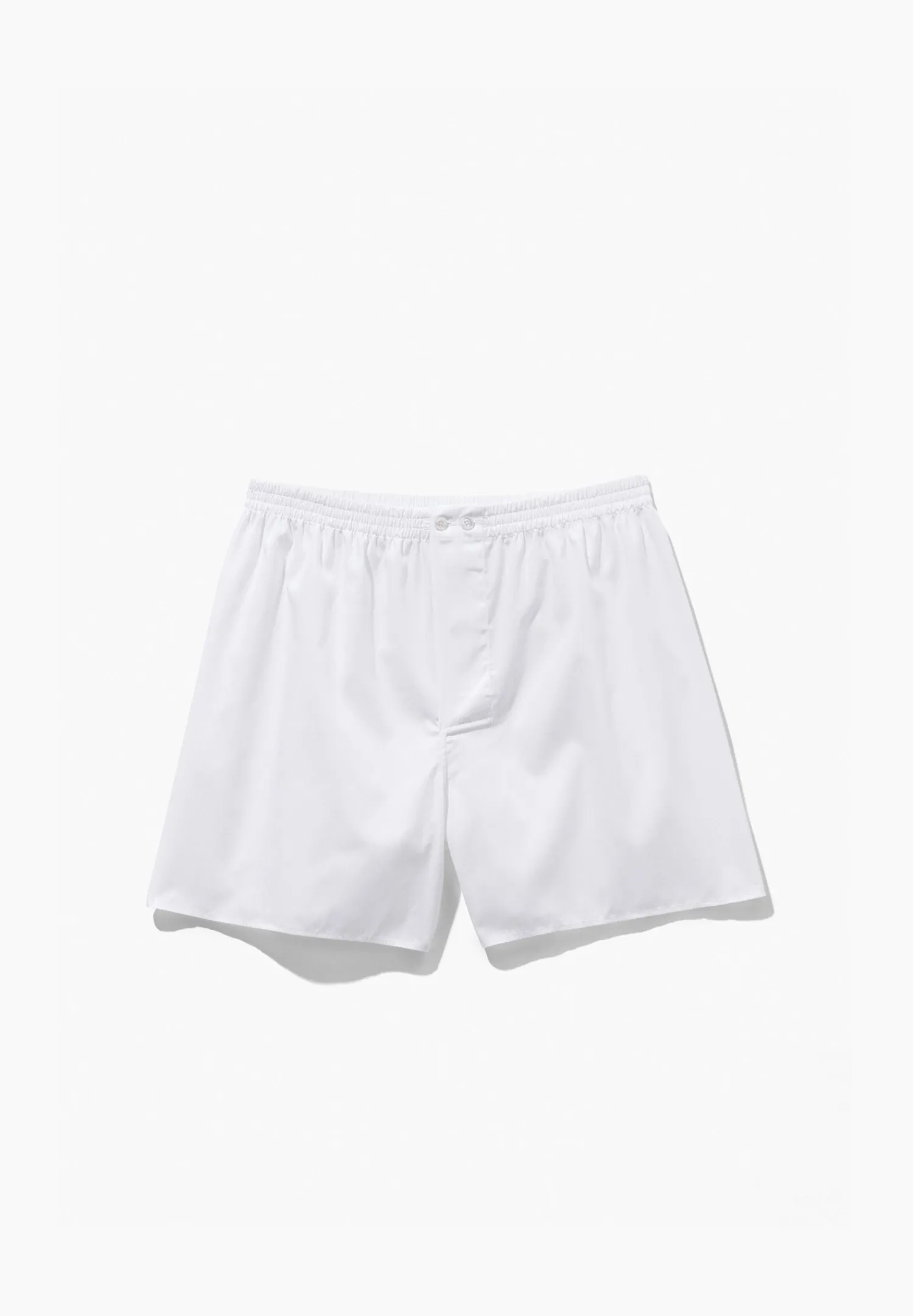 Woven Nightwear|Boxershorts-Zimmerli Woven NightwearBoxer Shorts - white